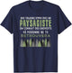 Landscaper Gift for Gardener Humor Funny Quote , Black, S T-Shirt - T-Shirt | Navy