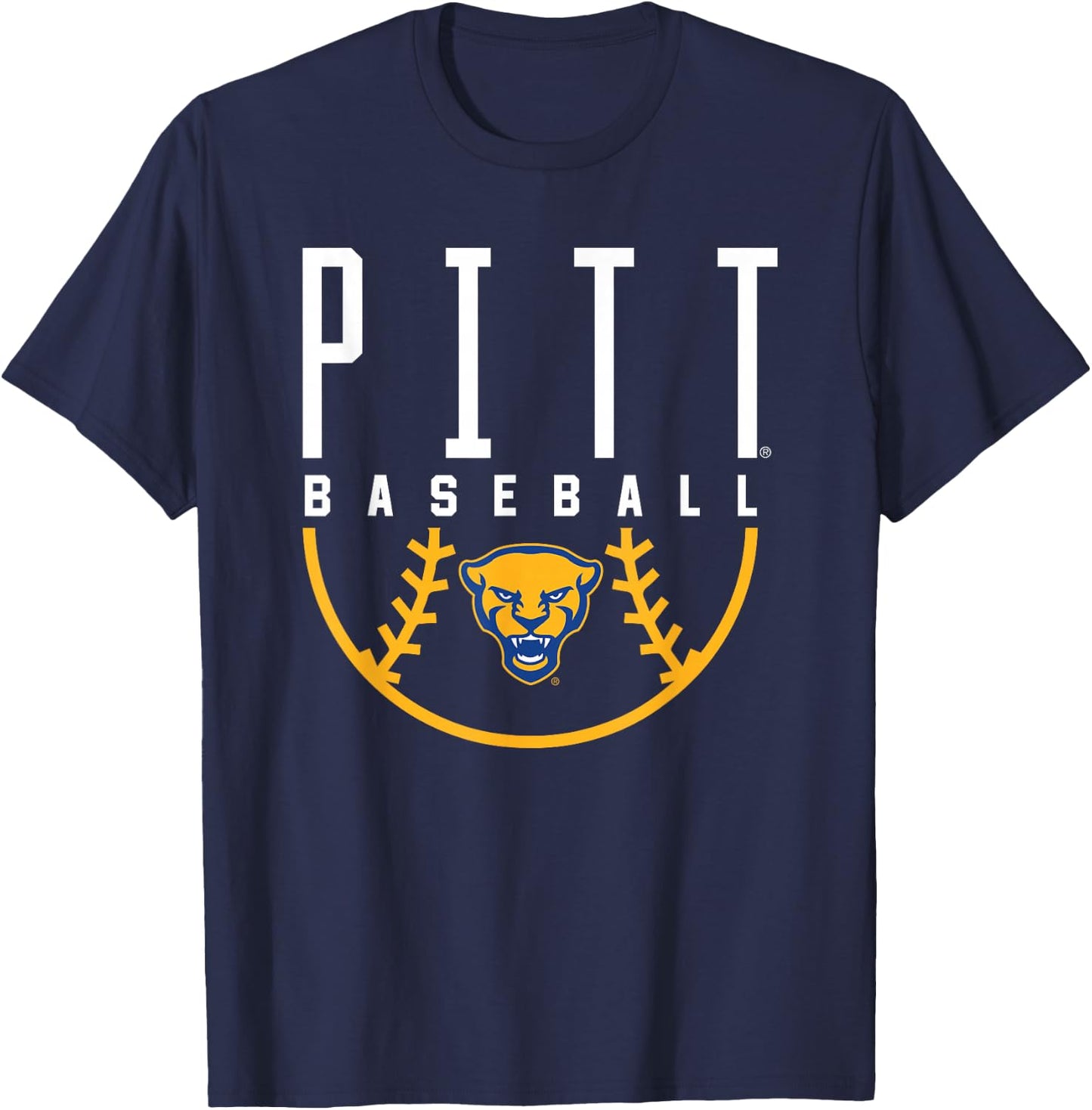 University of Pittsburgh Panthers Baseball T-Shirt - T-Shirt | Navy