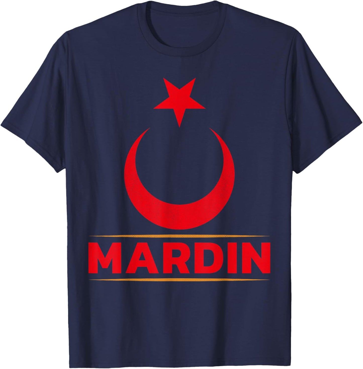 Kurdistan mardin Kurdish national souvenir traveling türkiye T-Shirt - T-Shirt | Navy