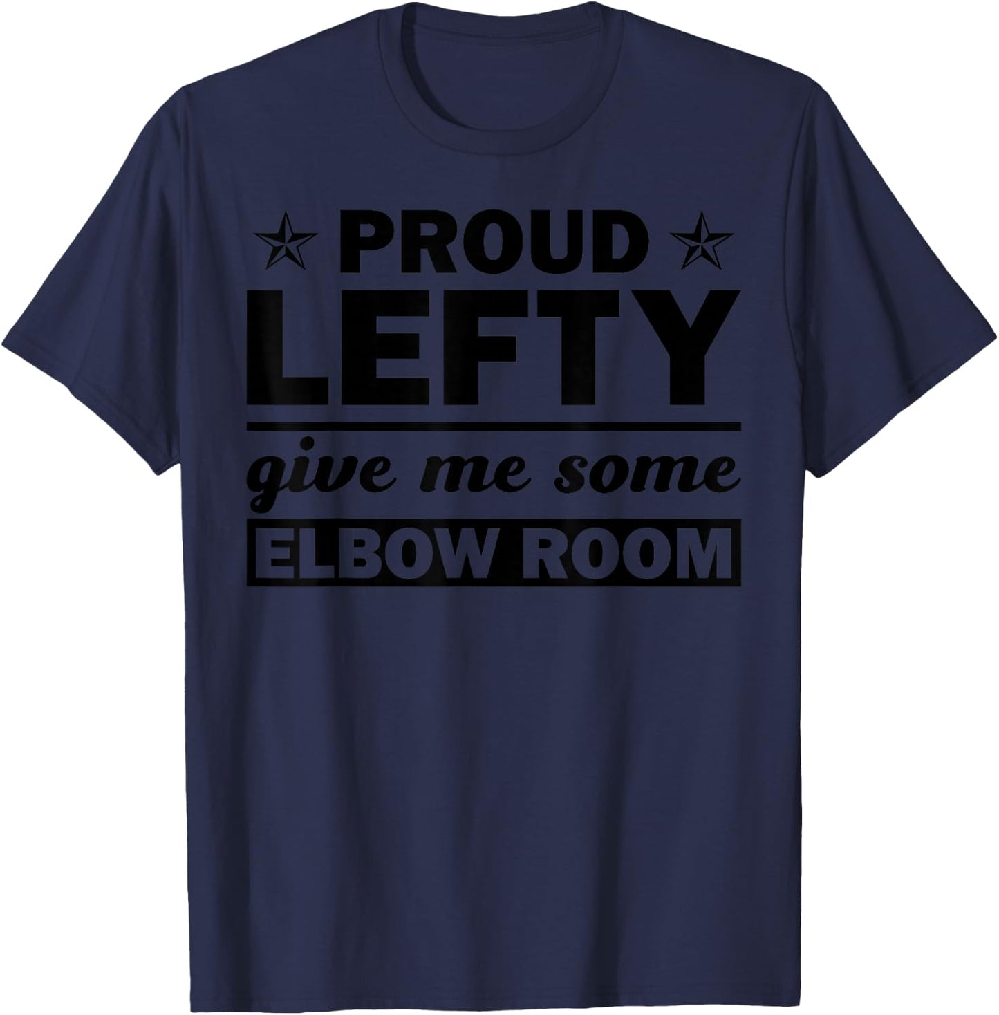 Funny Left Handed Gift Kids Men Women Cool Proud Lefty Small T-Shirt - T-Shirt | Navy