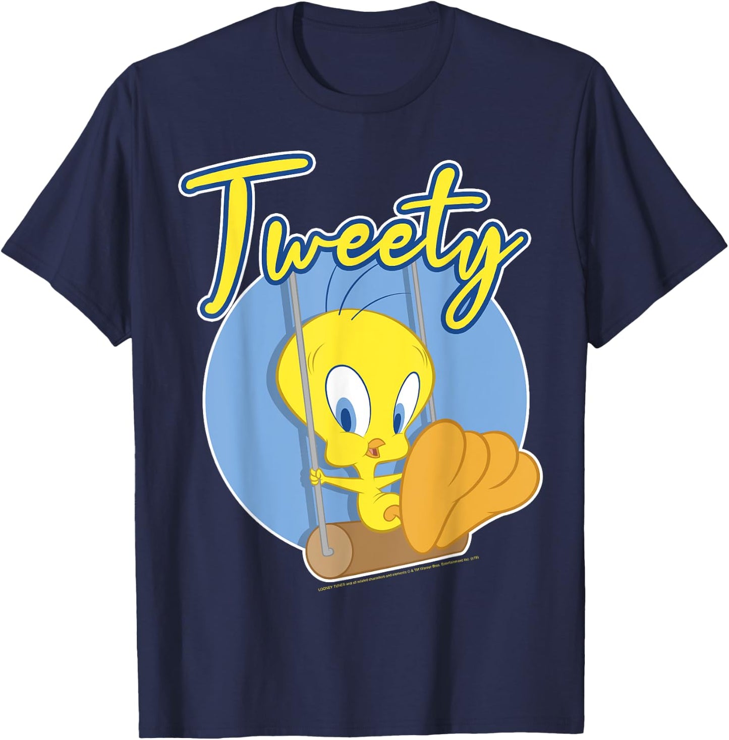 Looney Tunes Tweety Bird Swing T-Shirt - T-Shirt | Navy
