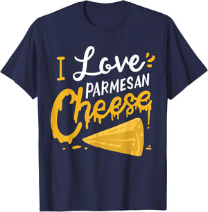 Parmesan Cheese T-Shirt - T-Shirt | Navy