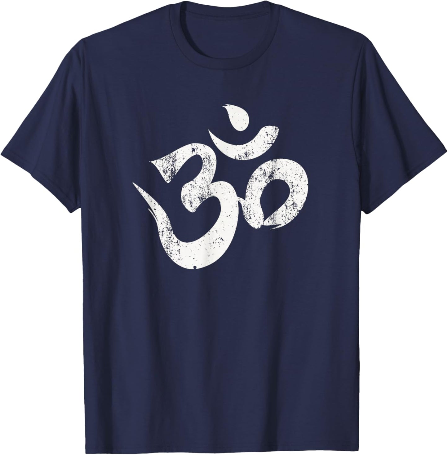 Hindu Om Shirt Hinduism Shirt Om Yoga T Shirt T-Shirt - T-Shirt | Navy
