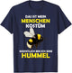 Hummel Carnival Costume Helau Fancy Dress Human Costume , black T-Shirt - T-Shirt | Navy