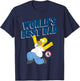 The Simpsons Father's Day World's Best Dad #1 Happy Homer T-Shirt - T-Shirt | Navy