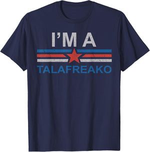 I'm A Talafreako James Talarico 2026 US Senate Texas Flag T-Shirt - T-Shirt | Navy