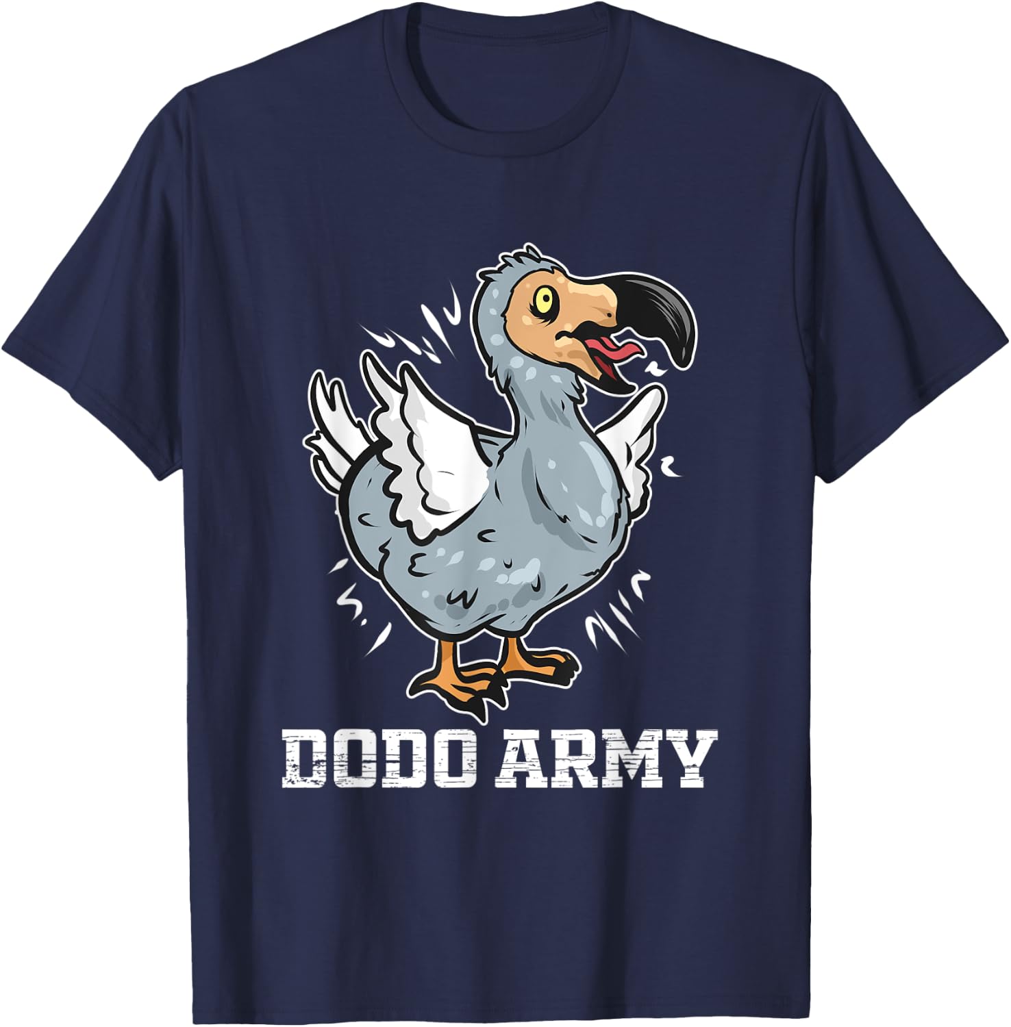 Dodo Army - Funny Dodo Bird T-Shirt - T-Shirt | Navy