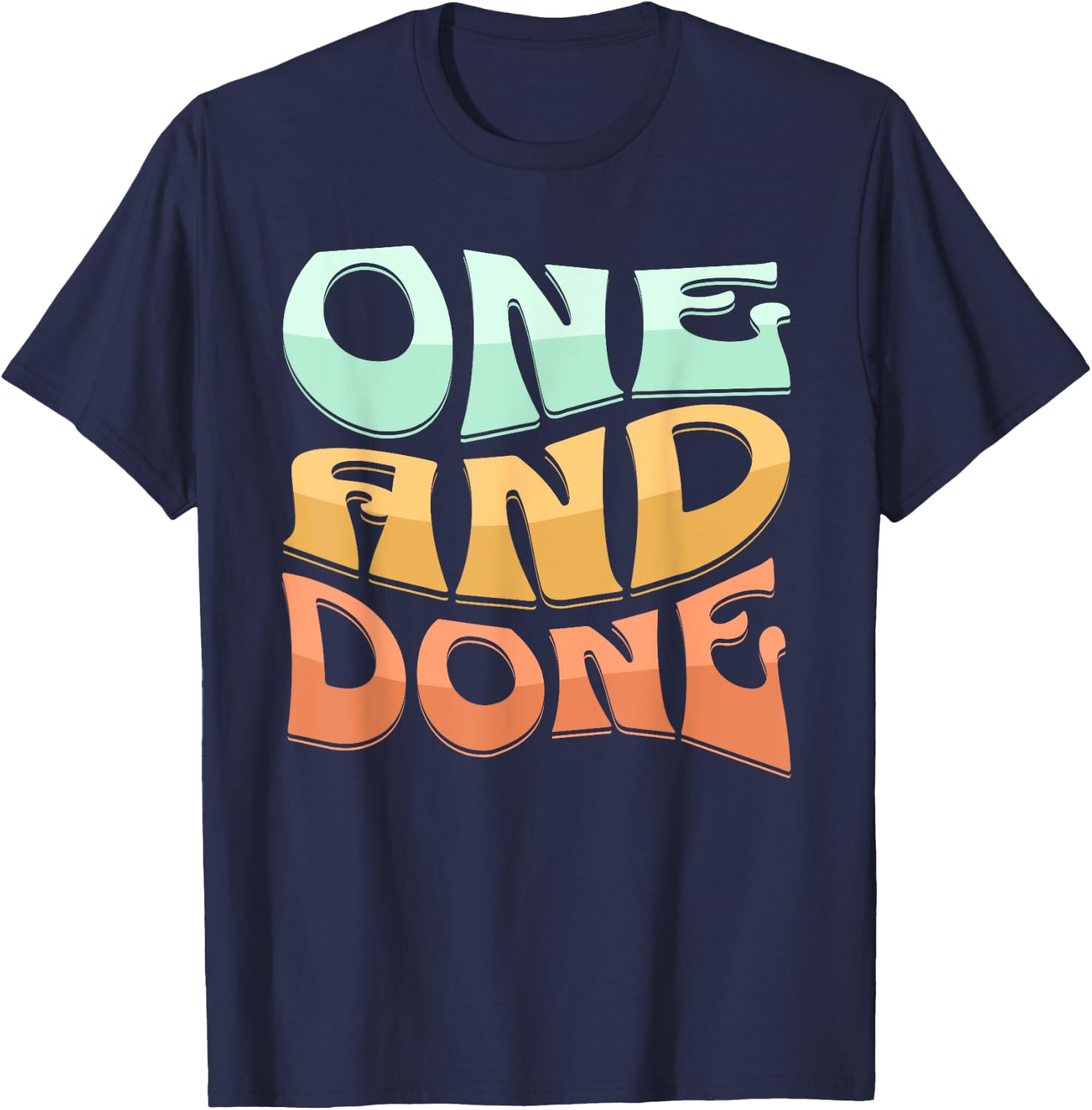 Triangle Family One and Done -Kids Black Animal Print Kids T-Shirt - T-Shirt | Navy