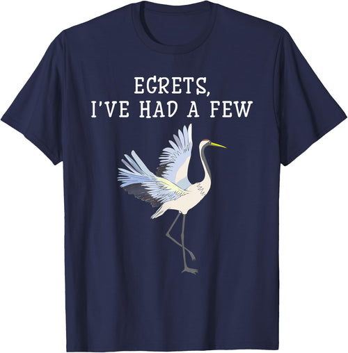 Egrets Birds Birdwatching Funny Ornithologist Lovers