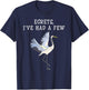 Egrets Birds Birdwatching Funny Ornithologist Lovers T-Shirt - T-Shirt | Navy