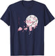 SAKURA CHERRY FLOWER JAPANS LOVE FLOWER , Black T-Shirt - T-Shirt | Navy