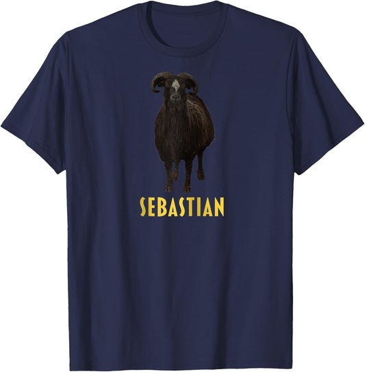 Sebastian Raglan Baseball T-Shirt - T-Shirt | Navy