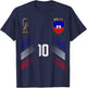 Haiti Flag Haitian Pride Lovers Retro T-Shirt - T-Shirt | Navy