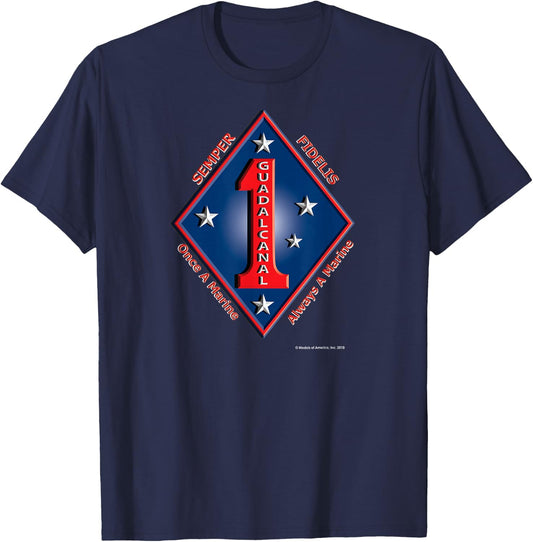 Navy One Day, Navy Always T-Shirt - T-Shirt | Navy