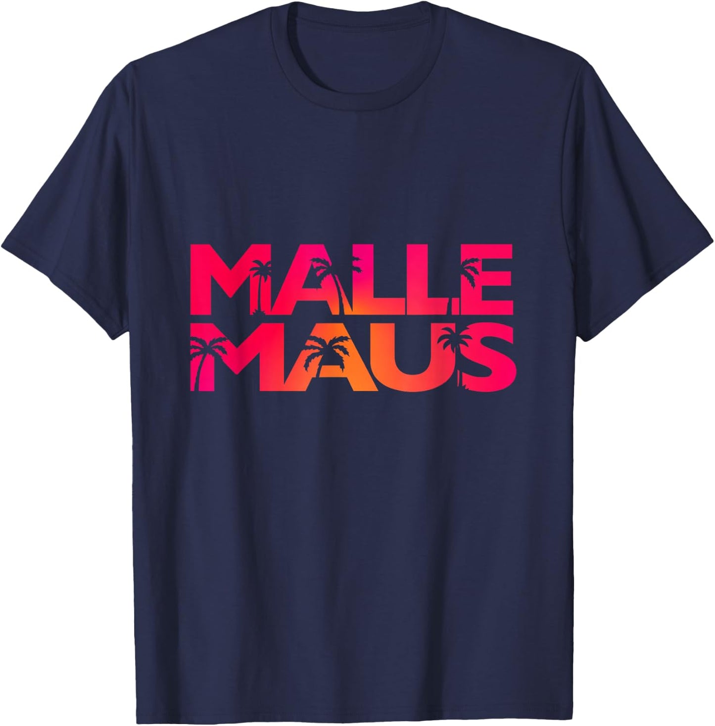 Malle Maus - Mallorca Party Outfit Junggesellinnenabschied T-Shirt - T-Shirt | Navy