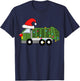 Garbage Truck Christmas Pajama Kids Toddler Baby 5T 4T T-Shirt - T-Shirt | Navy