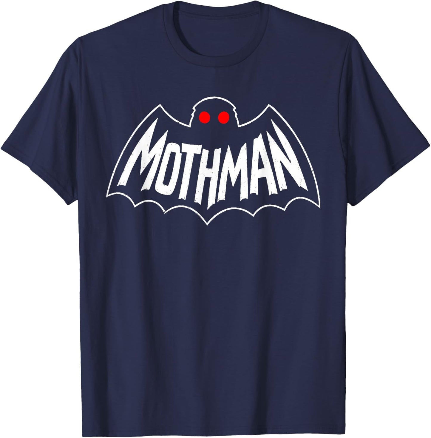 Mothman Cryptid Horror Paranormal Creature Gift T-Shirt - T-Shirt | Navy