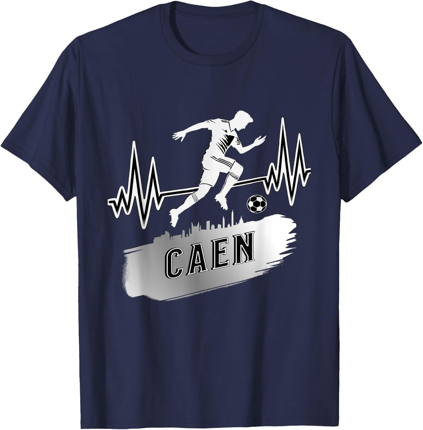 Gift Supporter Caen Foot Caennais T-Shirt - T-Shirt | Navy