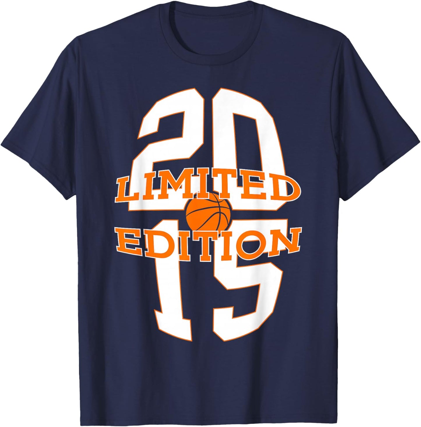 Ballon de Basket 11 Ans édition limitée 2015 11e Anniversaire T-Shirt - T-Shirt | Navy