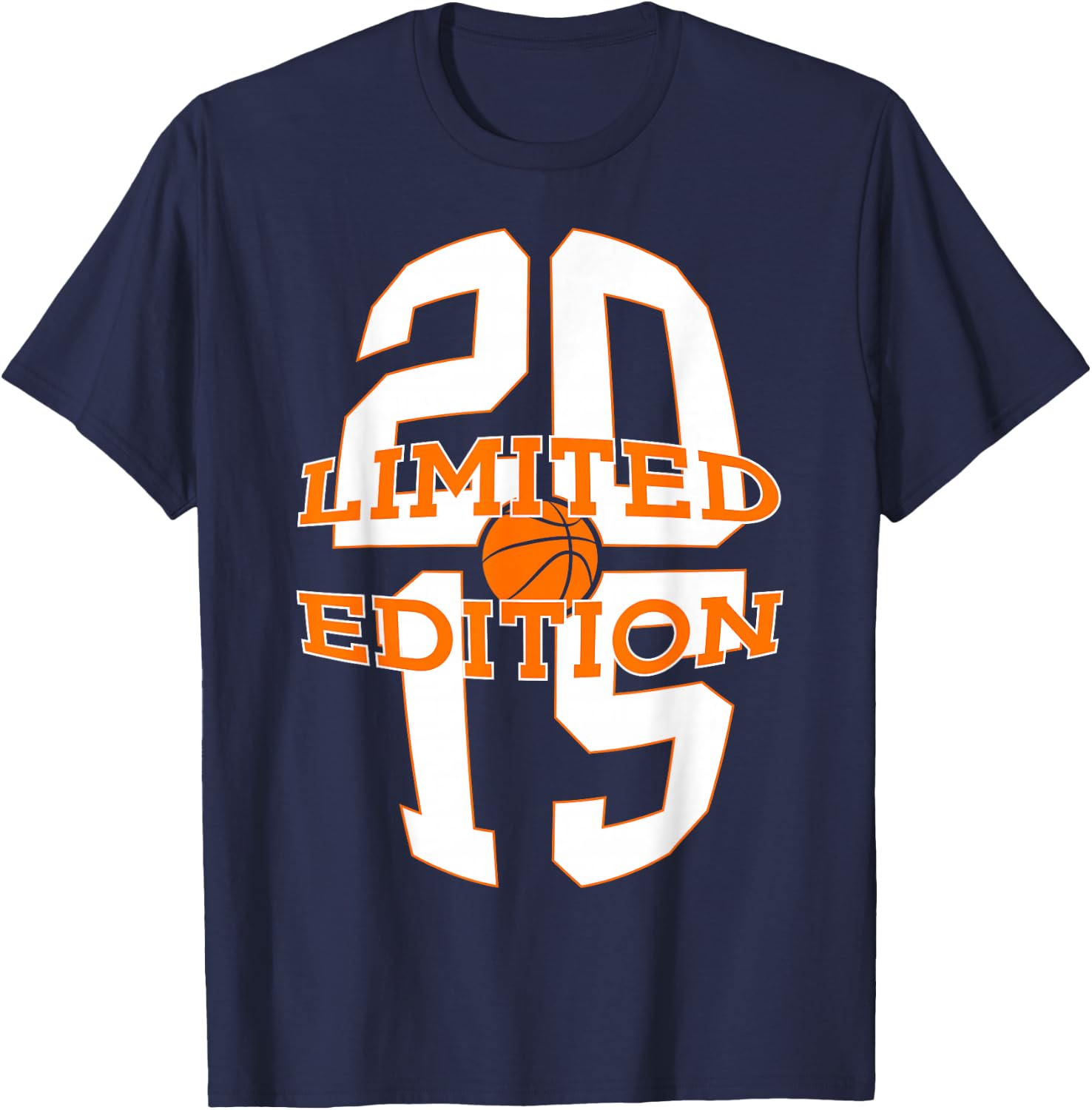 Ballon de Basket 11 Ans édition limitée 2015 11e Anniversaire T-Shirt - T-Shirt | Navy