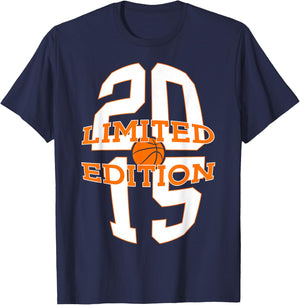 Ballon de Basket 11 Ans édition limitée 2015 11e Anniversaire T-Shirt - T-Shirt | Navy