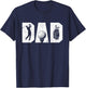 Golfing Dad - Golf Lover Golfing Putter Golfer T-Shirt - T-Shirt | Navy