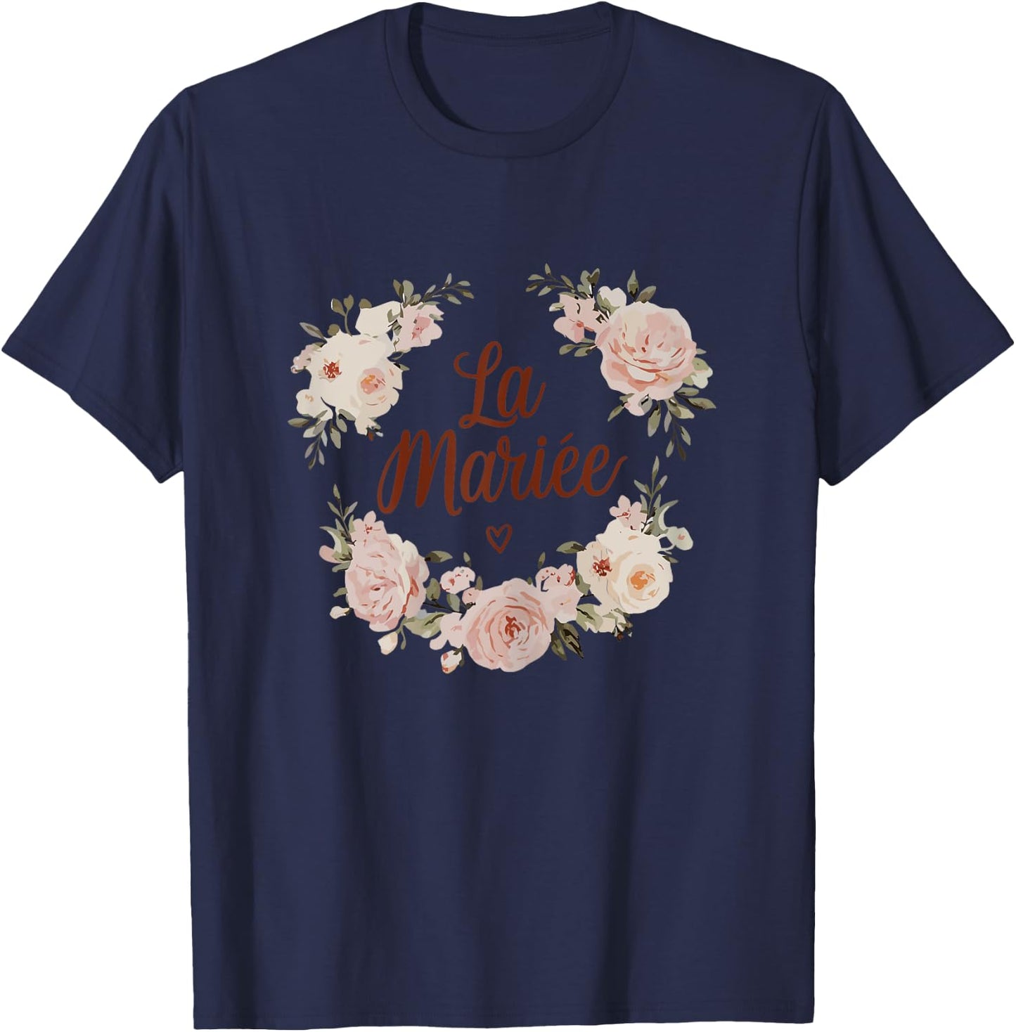 Women's EVJF Custom Team Bride Team Bride Witness Wedding , white, Female X-Small T-Shirt - T-Shirt | Navy
