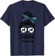 goat show mom goat Boer show mama T-Shirt - T-Shirt | Navy