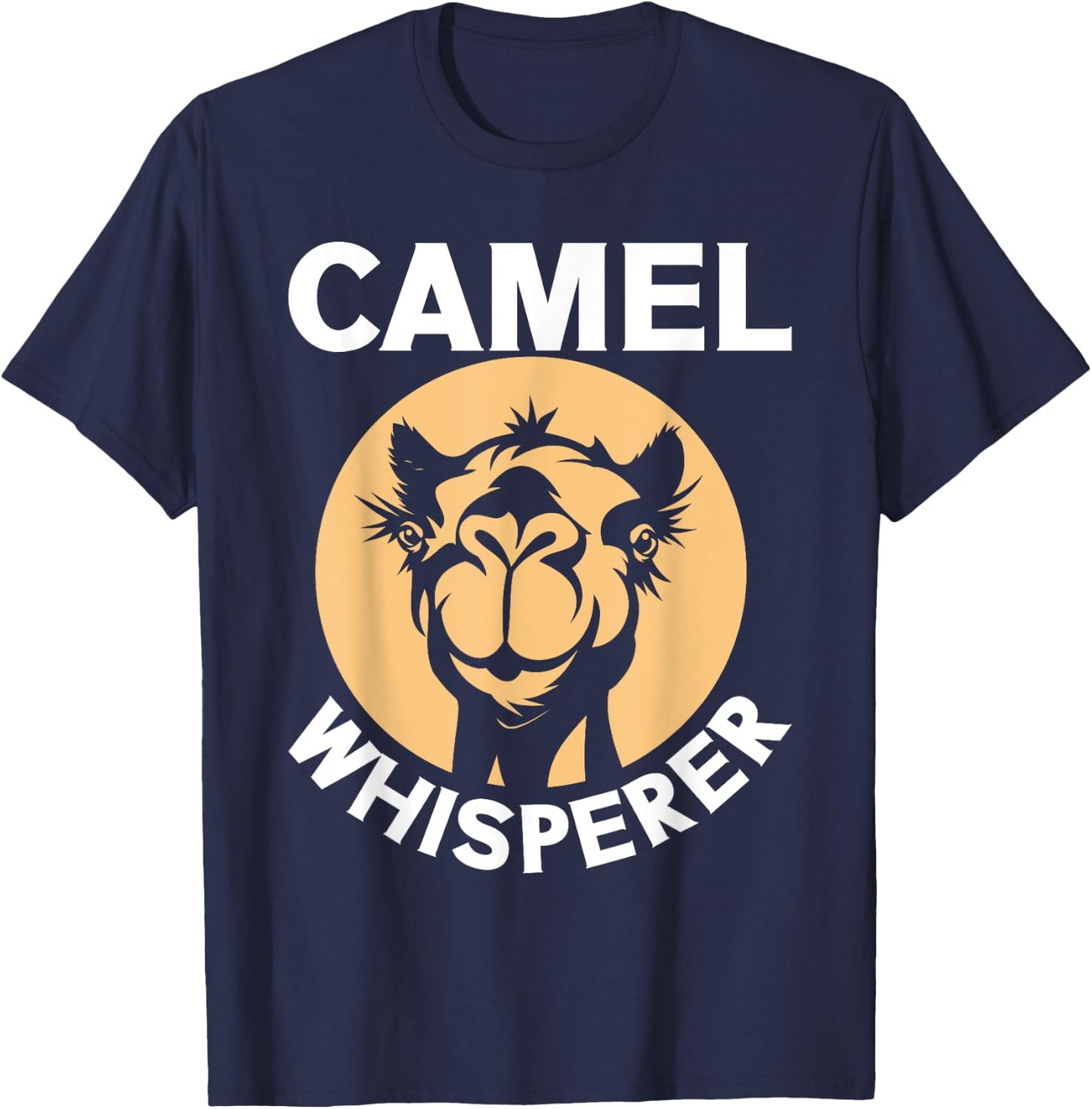 Camel Whisperer Camel T-Shirt - T-Shirt | Navy