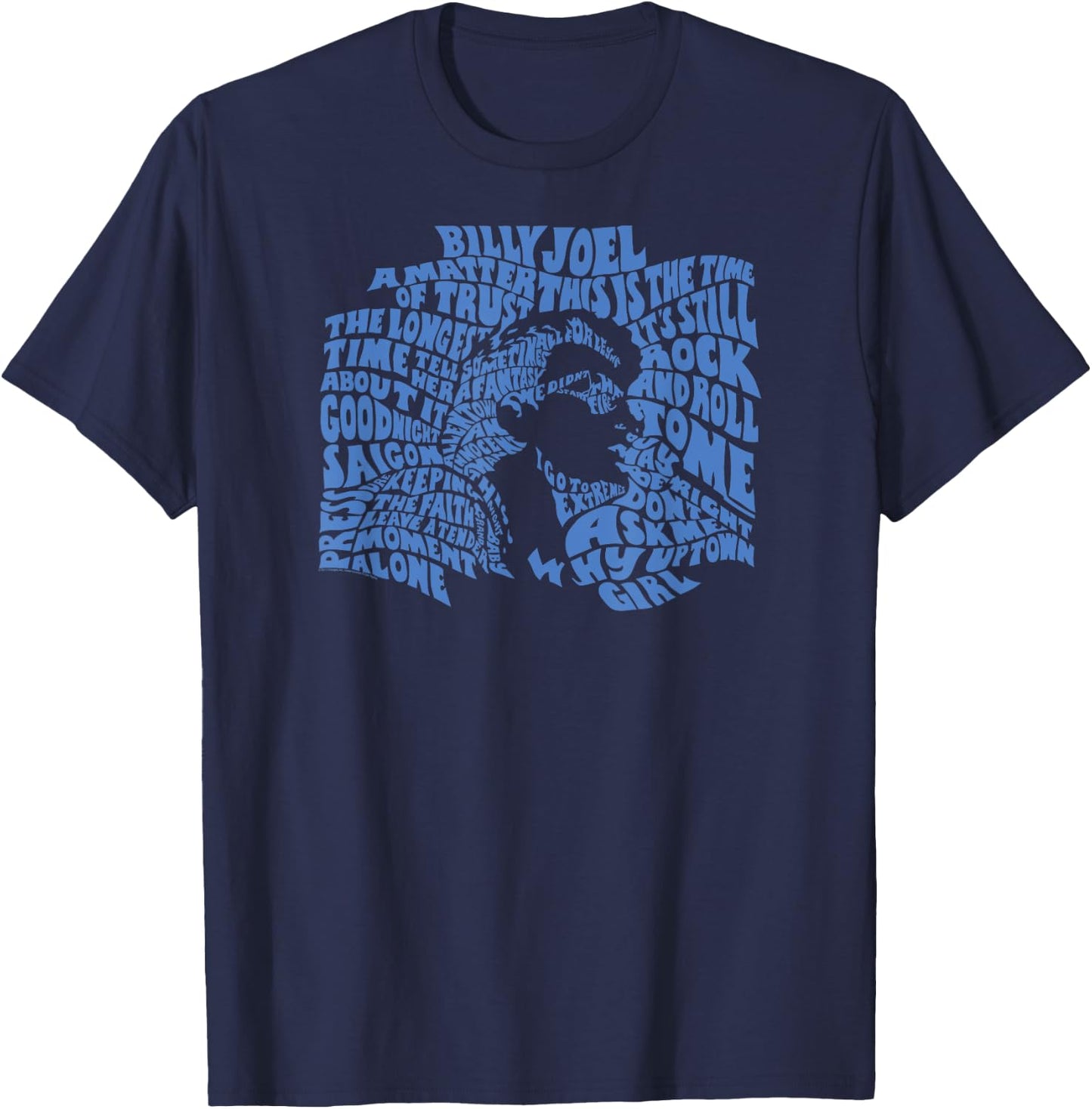 Billy Joel - All The Songs T-Shirt - T-Shirt | Navy