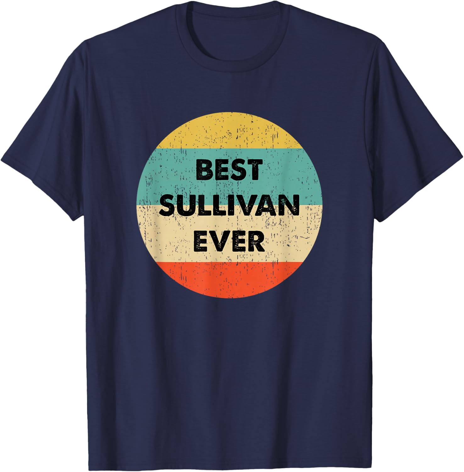 Sullivan Name T-Shirt - T-Shirt | Navy