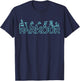 Parkour Freerun Urban Acrobatics Sport Training Freerunning T-Shirt - T-Shirt | Navy