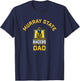 Murray State University Racers Arched Dad T-Shirt - T-Shirt | Navy