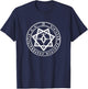 Seal of A. A. Astrum Argentum Symbol Magic Order Occult T-Shirt - T-Shirt | Navy