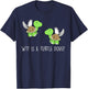 Funny Turtle T Shirt-Turtle Dove Men T-Shirt - T-Shirt | Navy