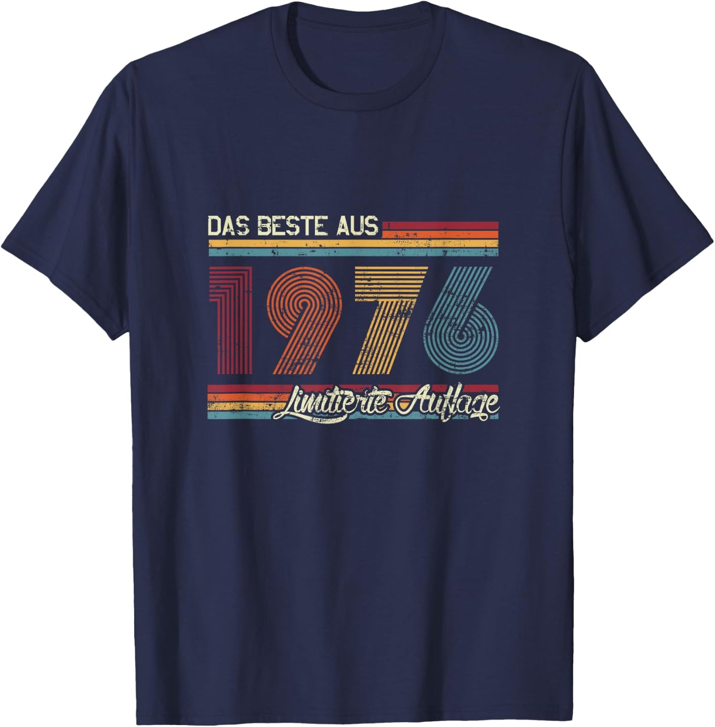 The Best from 1976 Limited Edition , black T-Shirt - T-Shirt | Navy