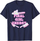 Final Girl Energy Funny Apparel T-Shirt - T-Shirt | Navy