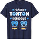 Unlocked Tonton Level Announcement Pregnancy Tonton Geek , Black, S T-Shirt - T-Shirt | Navy
