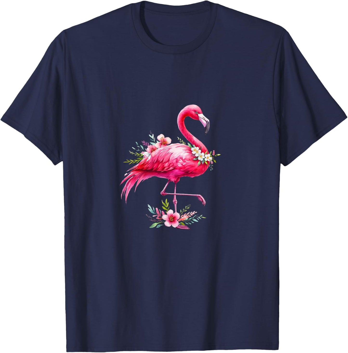 Flamingo Costume, Pink Flamingo, Flamingo , black T-Shirt - T-Shirt | Navy