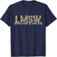 Licensed Master Social Worker Social Work Leopard LMSW T-Shirt - T-Shirt | Navy