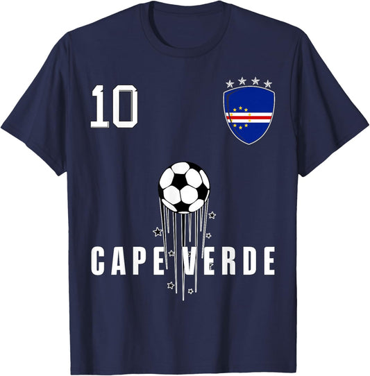 Cape Verde Flag Cape Verder Pride Lovers T-Shirt - T-Shirt | Navy