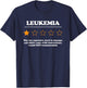 Fight Leukemia Design for a Leukemia Survivor T-Shirt - T-Shirt | Navy