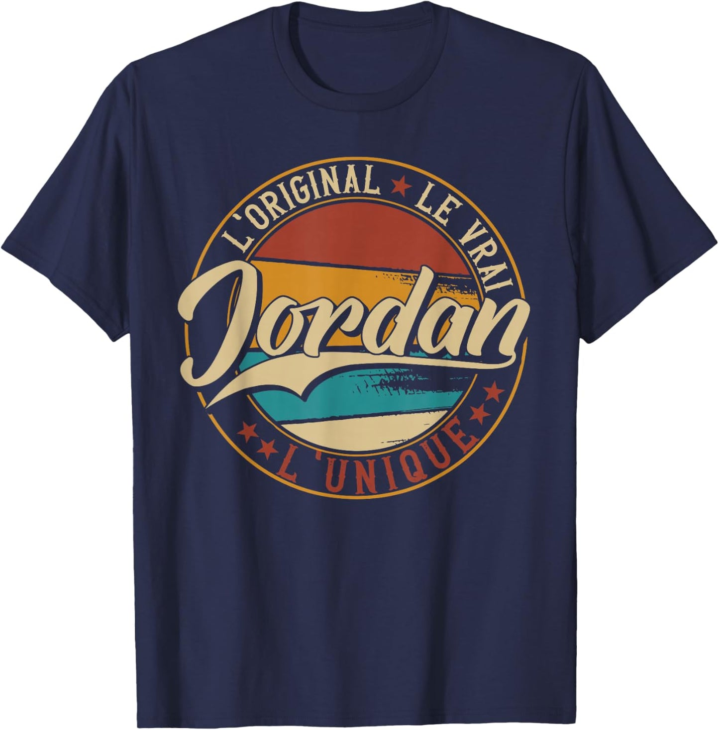 Jordan The Original The True The Unique & Boys , Black, S T-Shirt - T-Shirt | Navy