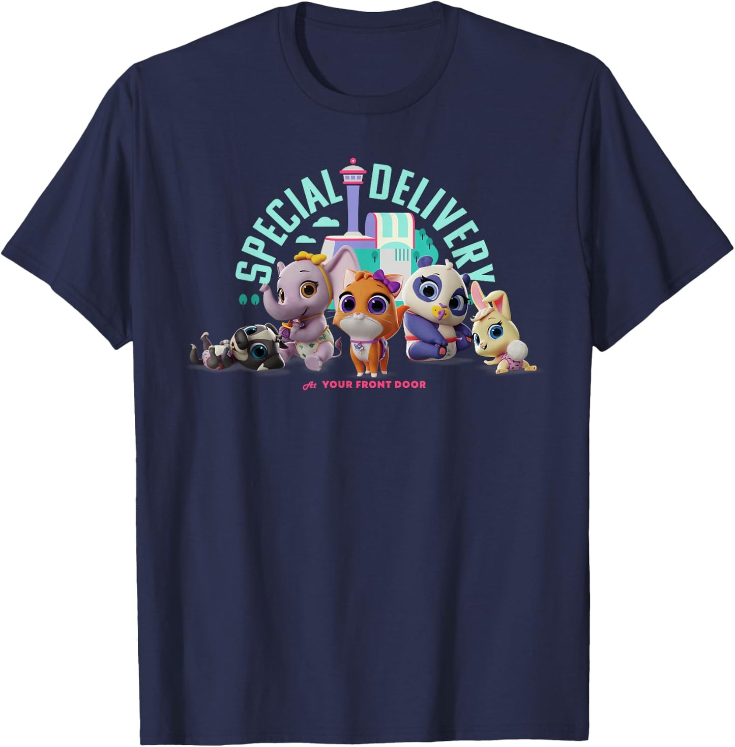 Disney Junior T.O.T.S. Special Delivery T-Shirt - T-Shirt | Navy
