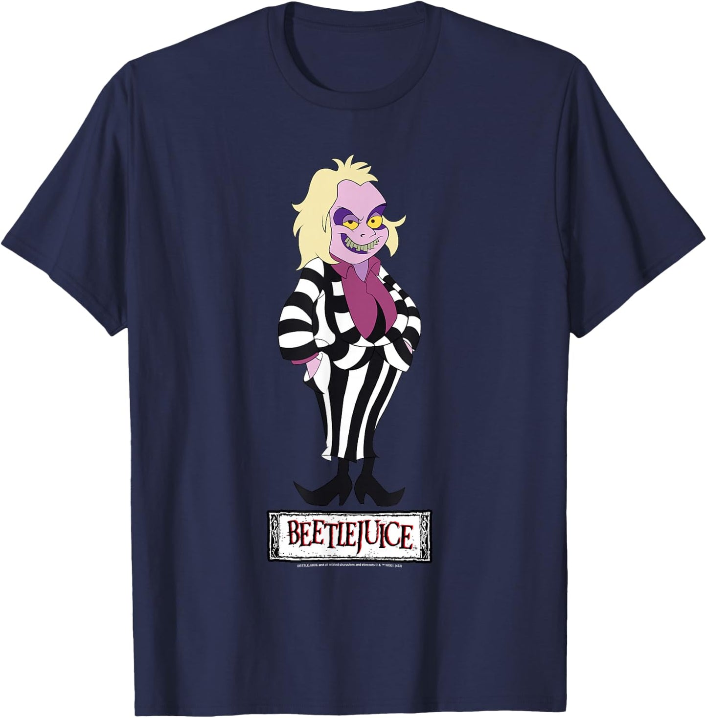 Beetlejuice, Beetlejuice! T-Shirt - T-Shirt | Navy