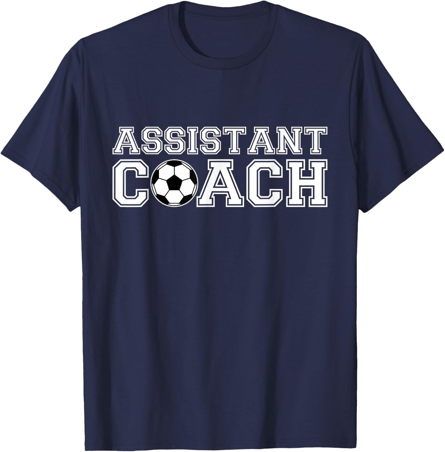 Assistant Soccer Coach T-Shirt - T-Shirt | Navy