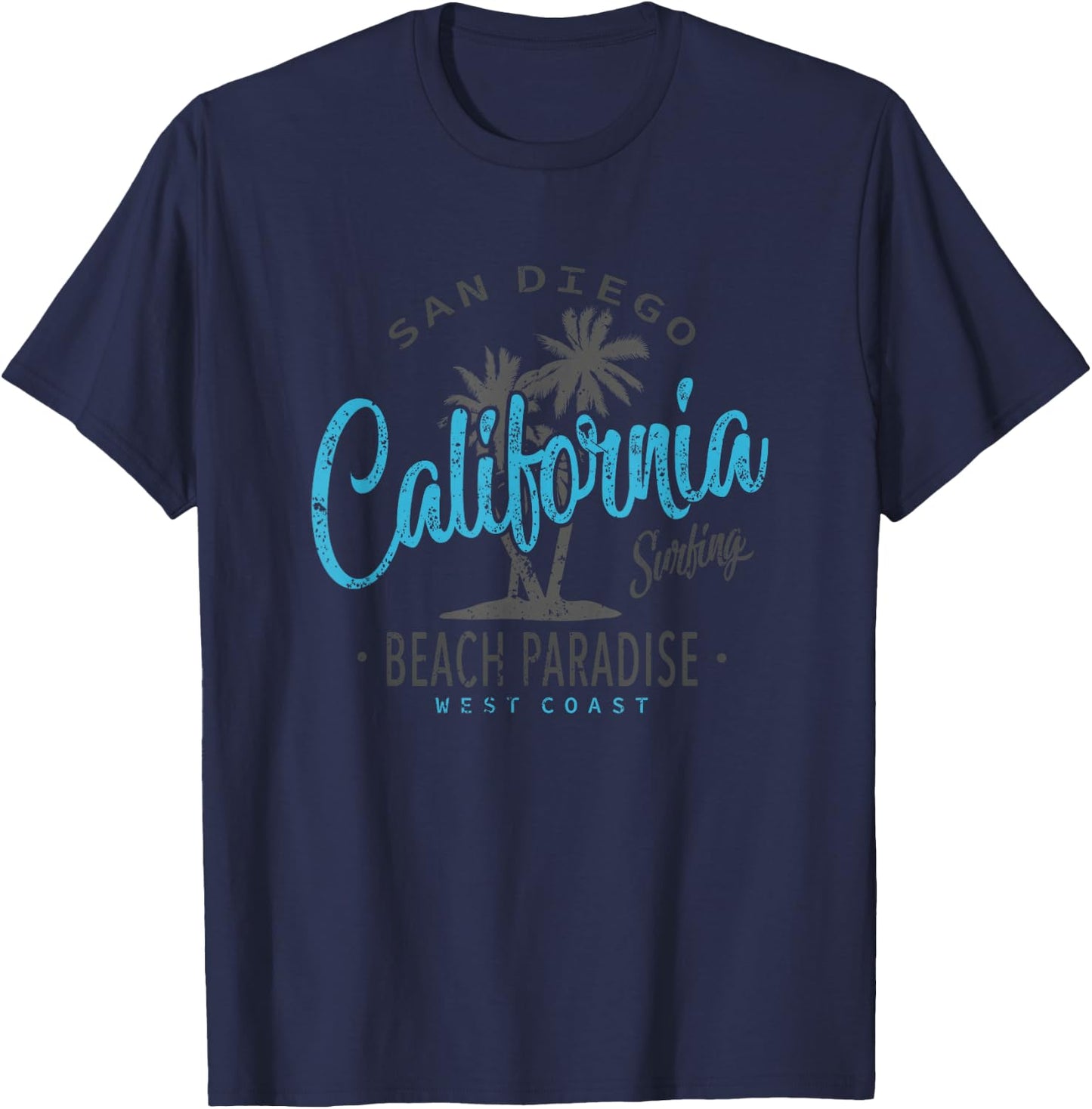 California San Diego T-Shirt - T-Shirt | Navy
