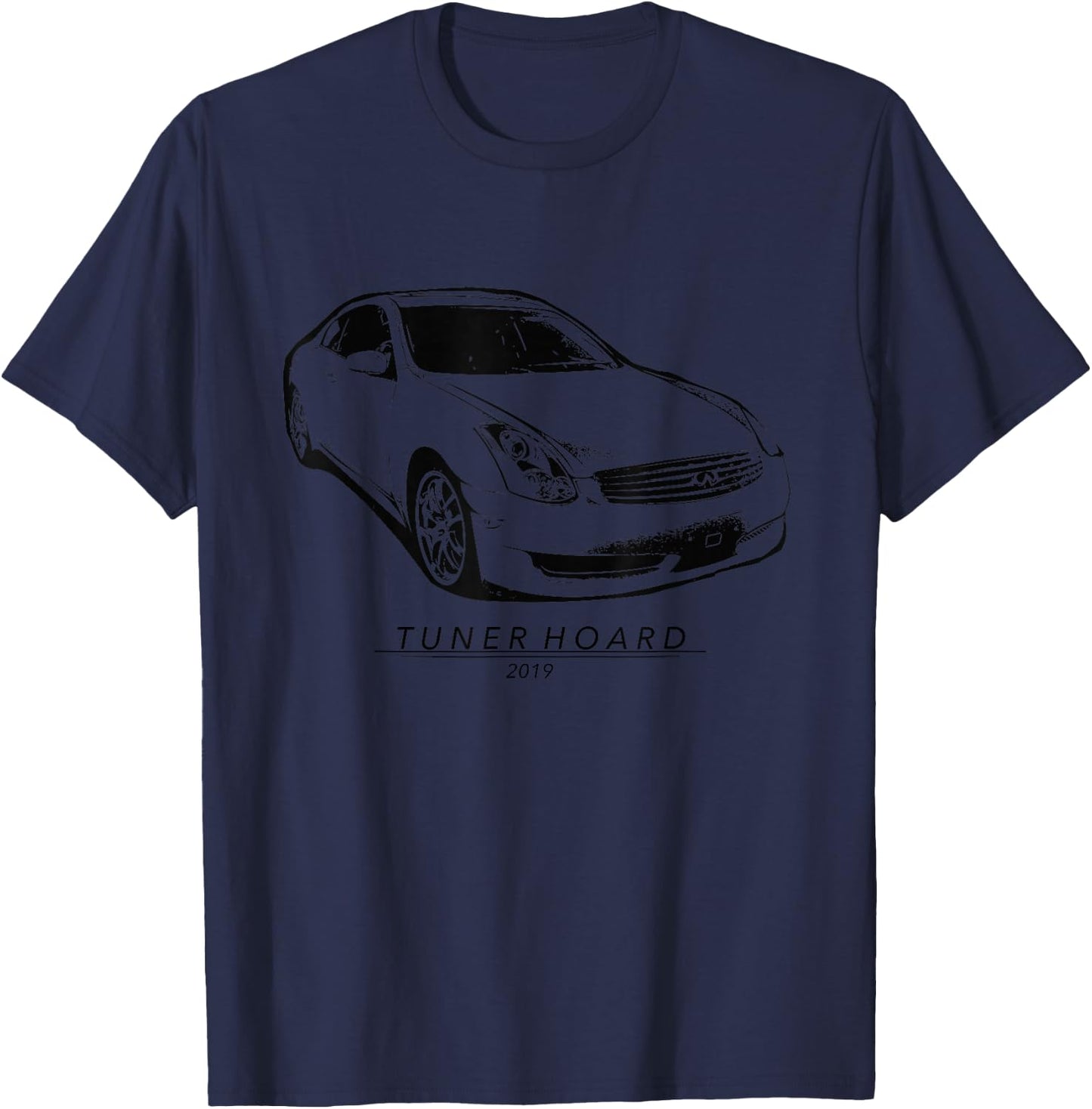 G35 JDM Drift Car Fast 350GT Track & Street Race 350 T-Shirt - T-Shirt | Navy