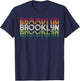 Brooklyn New York City shirt, Vintage Brooklyn Graphic T-Shirt - T-Shirt | Navy