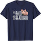 Funny Kawaii Kids Bald Beautiful Hairless Guinea Pig Lover T-Shirt - T-Shirt | Navy
